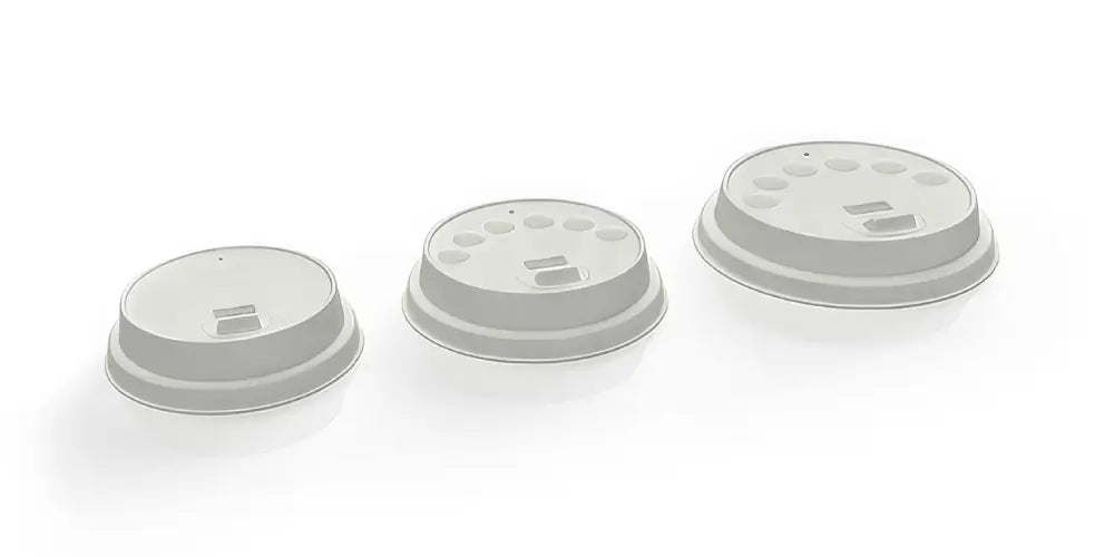 Product picture - Molded pulp cup lids